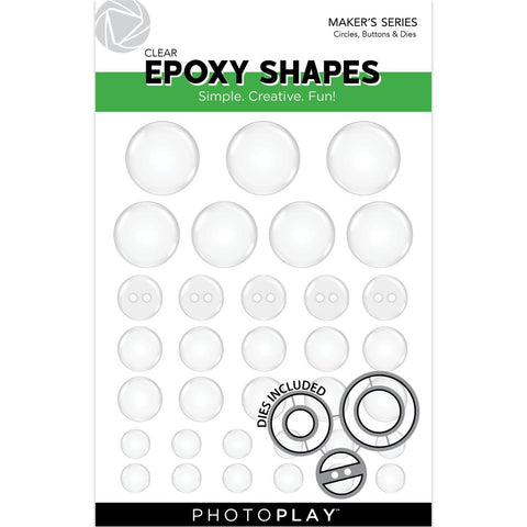 Epoxy Shapes - Circles, Buttons & Dies