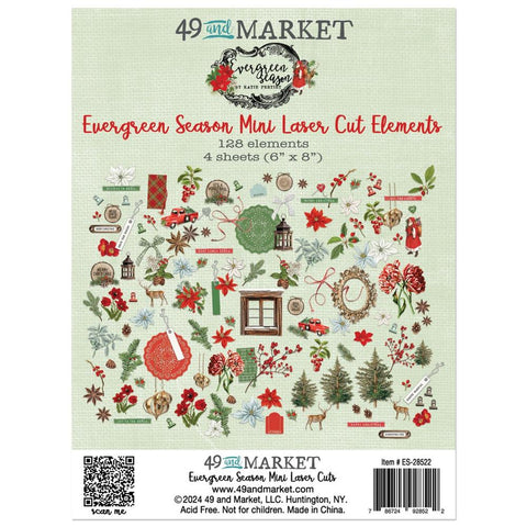 Evergreen Season Mini Laser Cut Elements
