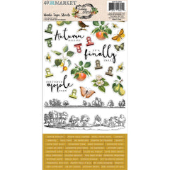 Vintage Orchard Washi Tape Sheets