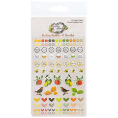 Vintage Orchard Wishing Bubbles & Baubles Epoxy Stickers