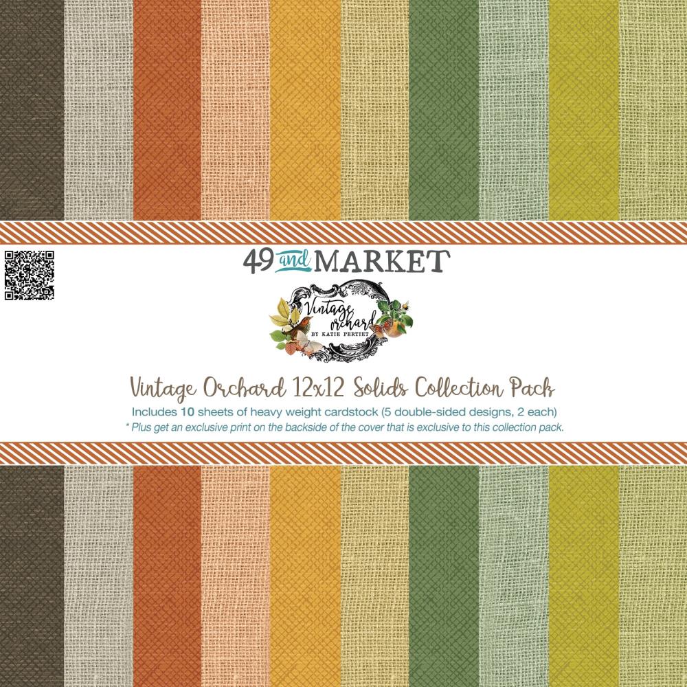 Vintage Orchard 12x12 Solids Collection Pack