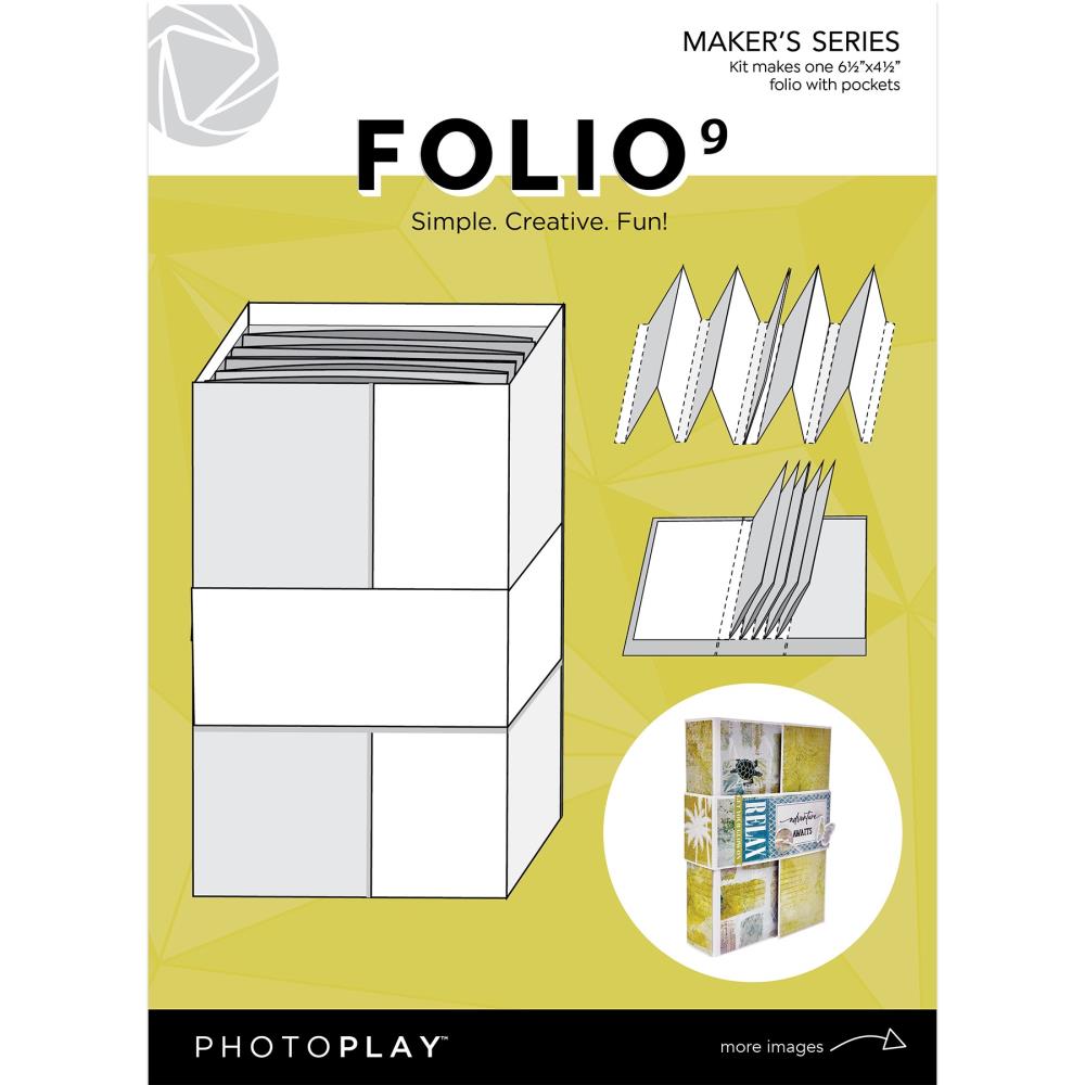 Maker's Series Folio 9 Kit - 6 1/2"x4 1/2"