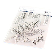 Detailed Leaf Stamp Set