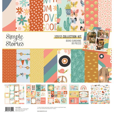 Boho Sunshine 12x12 Collection Kit