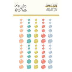 Boho Sunshine Enamel Dots