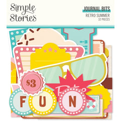 Retro Summer Journal Bits & Pieces