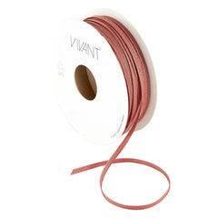 Vivant Texture Dark Rose Narrow Ribbon - 21.87 yards
