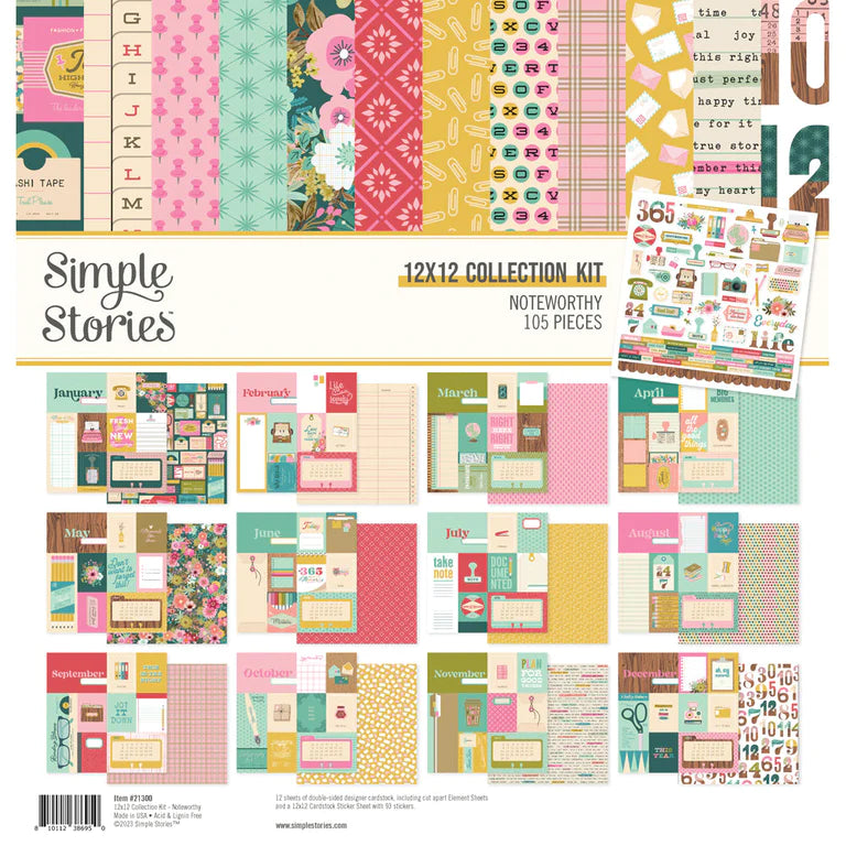 Noteworthy 12x12 Collection Kit