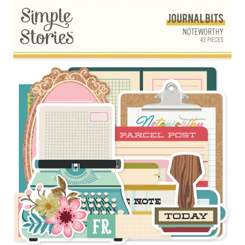 Noteworthy Journal Bits & Pieces Die Cut Pieces