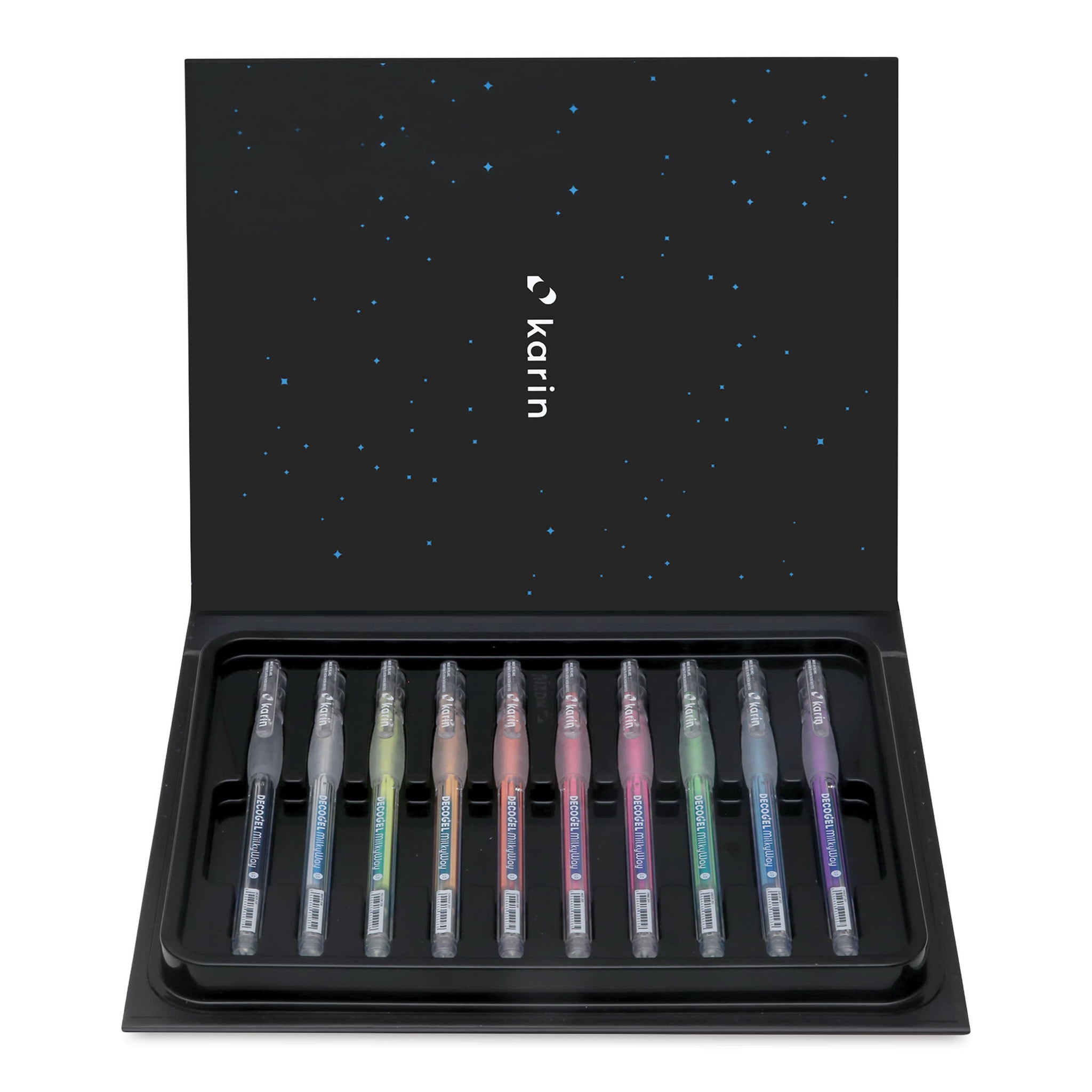 Decogel Milky Way 10 Gel Pens Set by Karin