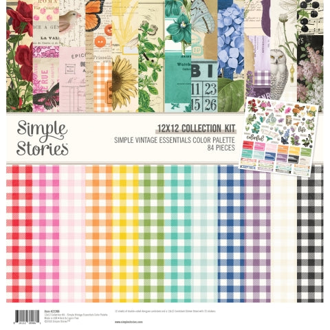 Simple Vintage Essentials Color Palette Collection Kit
