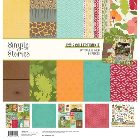 Say Cheese Wild 12x12 Collection Kit