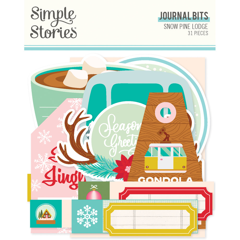 Snow Pine Lodge Journal Bits