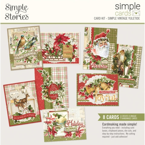 Simple Vintage Yuletide Simple Cards Card Kit