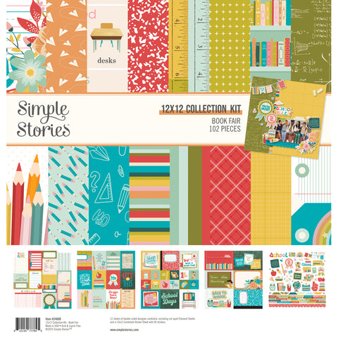 Book Fair 12x12 Collection Kit Paper Pack