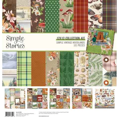 Simple Vintage Woodlands 12x12 Collection Kit