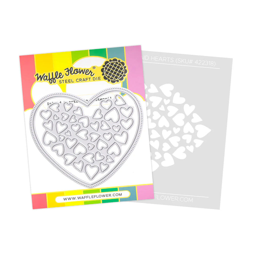 Inlaid Hearts Die-n-Stencil