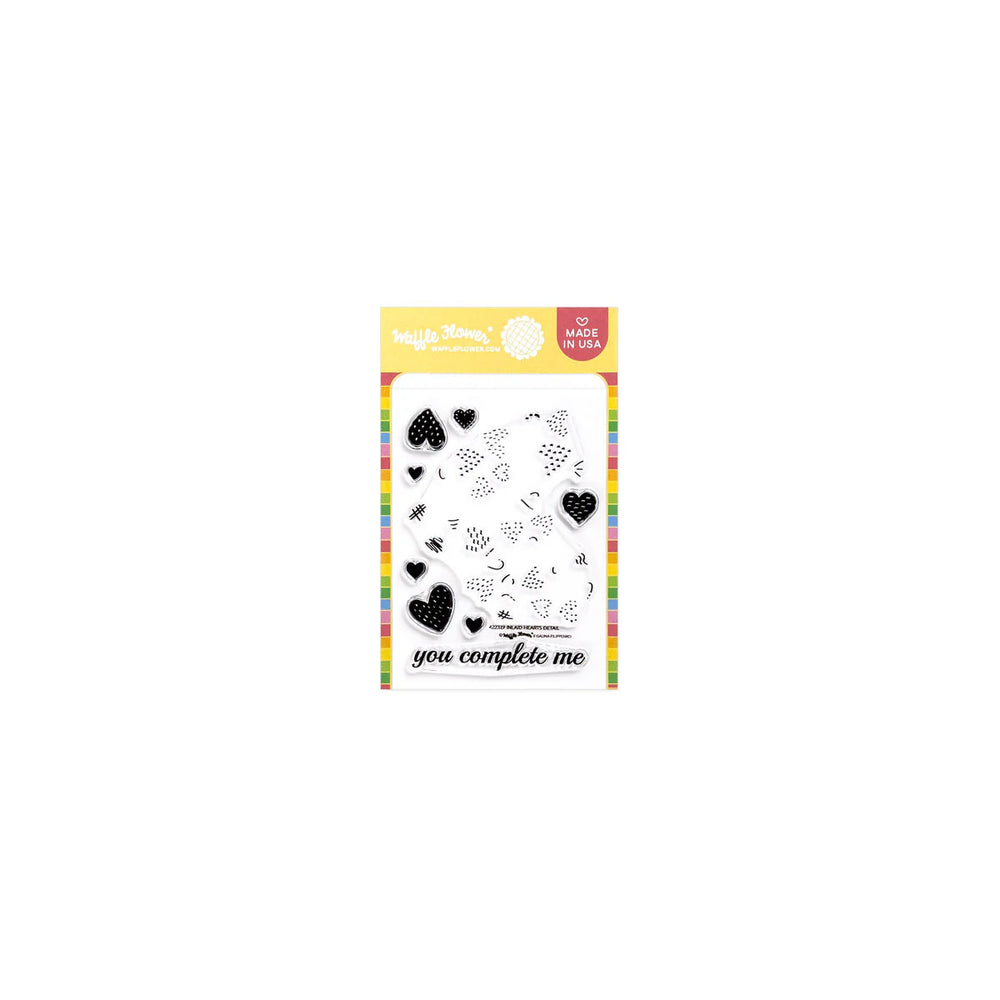 Inlaid Hearts Detail Stamp Set
