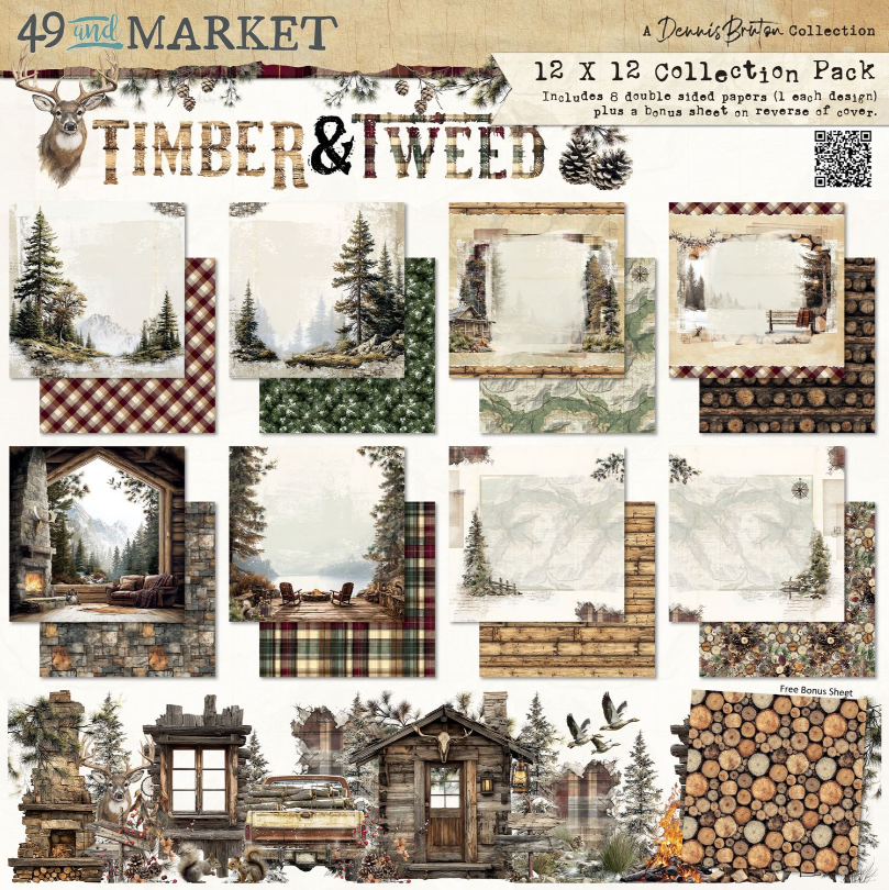 Timber & Tweed 12x12 Collection Pack
