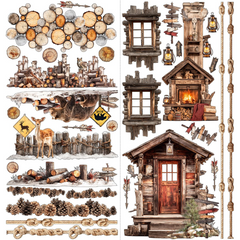 Timber & Tweed Laser Cut Floral Set