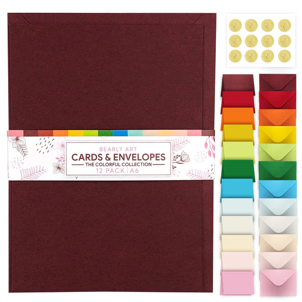 Cards & Envelopes - Colorful Collection