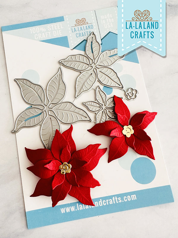 Layered Poinsettia Die