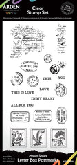 Studio Maker Series Letter Box Postmarks Stamp Set