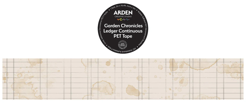 Garden Chronicles Leger Continuous PET Tape