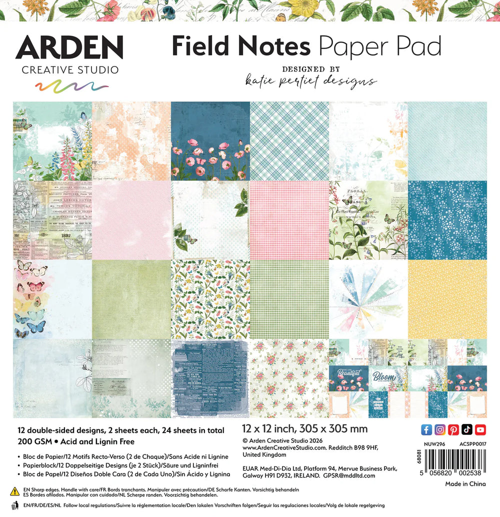 Field Notes 12x12 Paper Pad