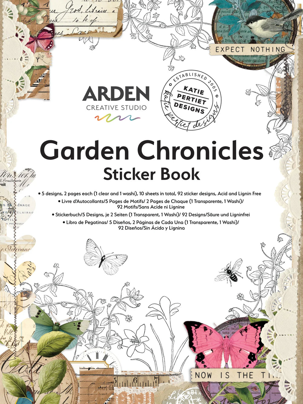 Garden Chronicles Sticker Book