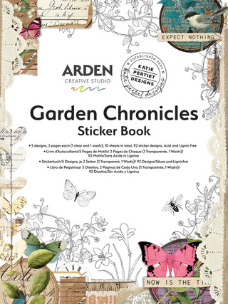 Arden Creative Studio Garden Chronicles Sticker Book Designed by Katie Pertiet
