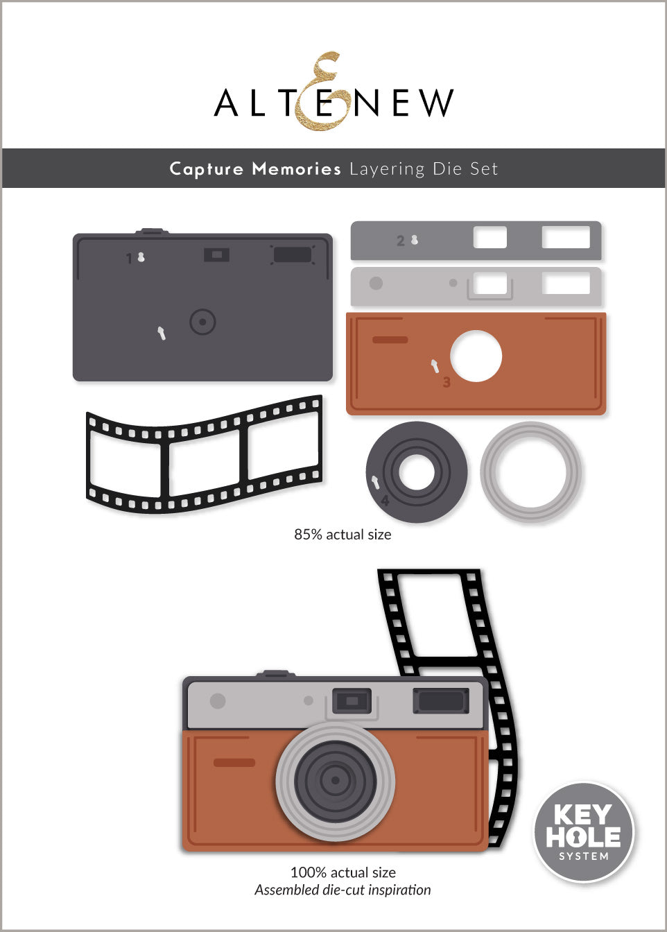 Altenew Capture Memories Layering Die Set