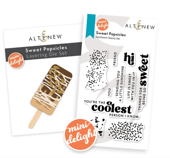 Mini Delight: Sweet Popsicles Stamp & Die Set