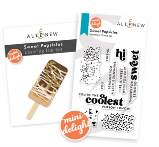 Altenew Mini Delight: Sweet Popsicles Stamp & Die Set