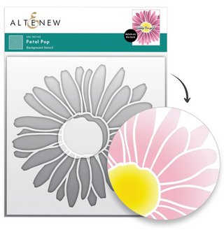Altenew Petal Pop Background Flower Stencil