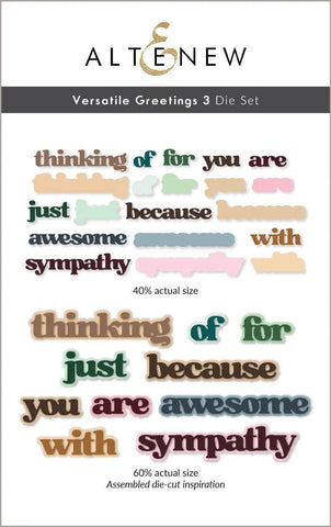 Versatile Greetings 3 Comfort Edition Die Set