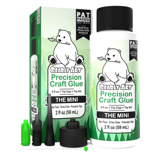 Bearly Art Precision Craft Glue - The Mini