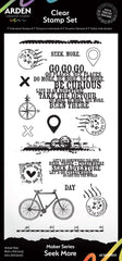 Studio Maker Series Seek More Stamp Set