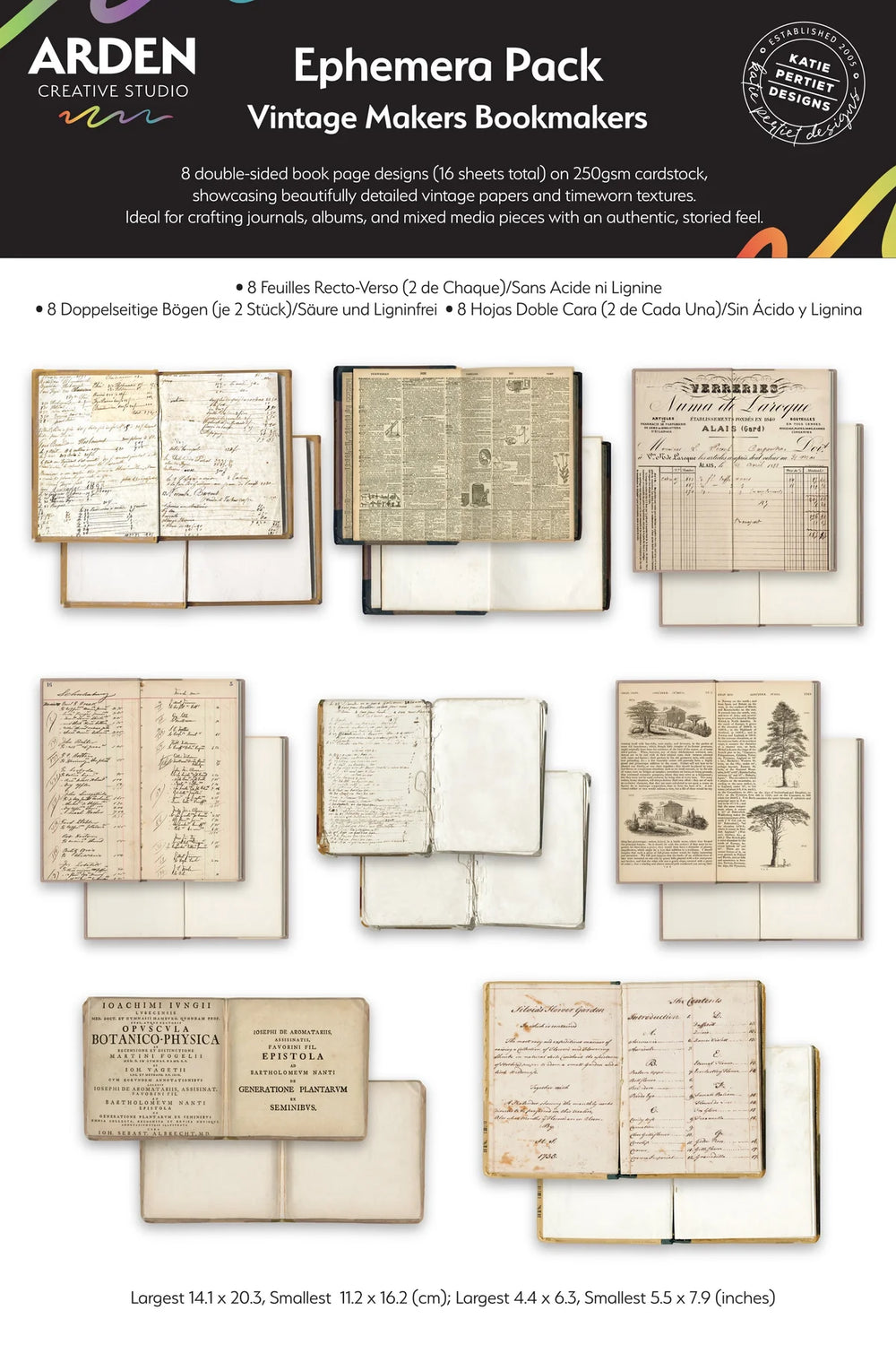Vintage Makers Bookmakers Ephemera Pack