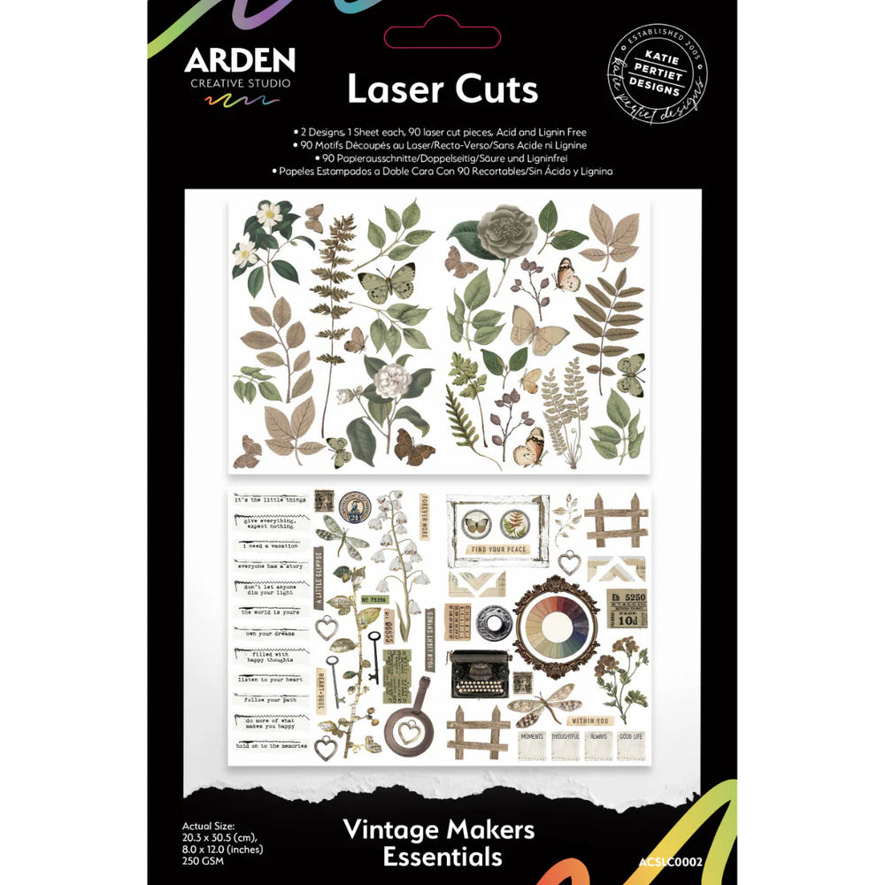Vintage Makers Laser Cuts