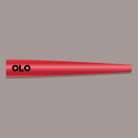 OLO Brush Handle - Red, 2 Pack