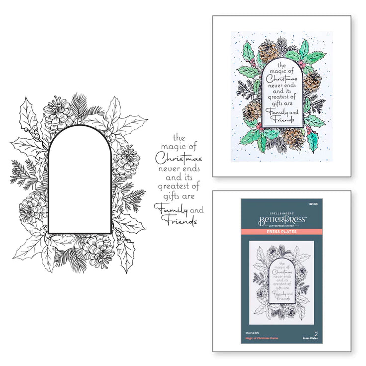 Magic of Christmas Frame Press Plates