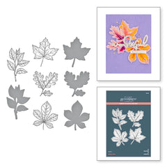Autumn Leaves Press Plate & Die Set