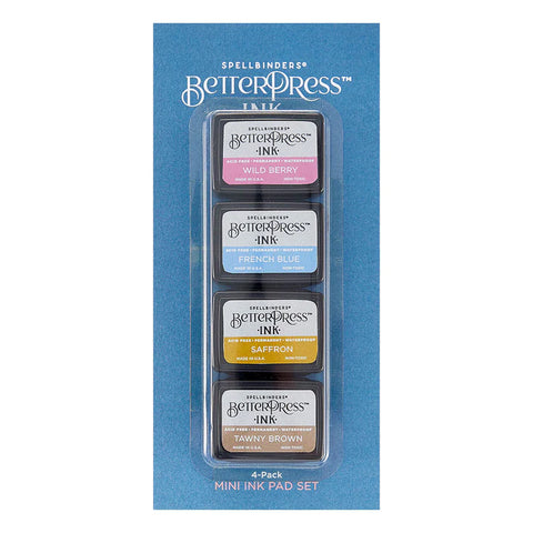 Nature Tones BetterPress Ink Mini Set - 4 Pack