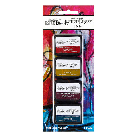Earthy BetterPress Ink Set by Dina Wakley