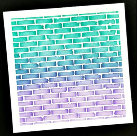Back Alley 6x6 Stencil