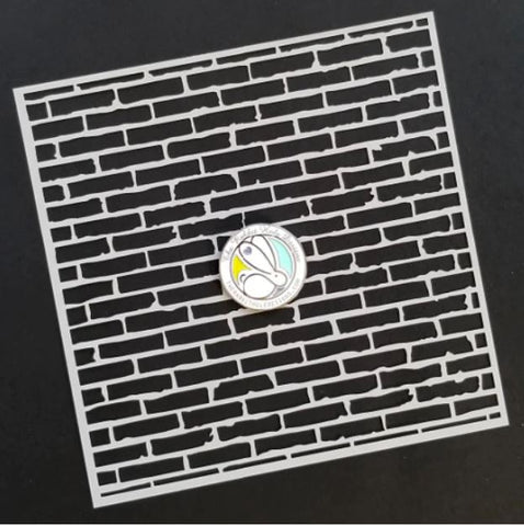 Back Alley 6x6 Stencil