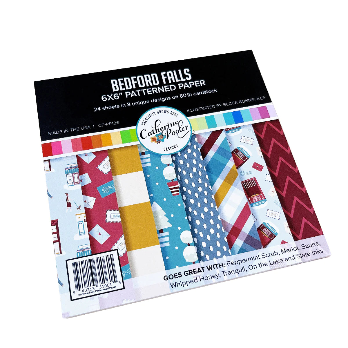 Bedford Falls 6x6 Patterned Paper Pad