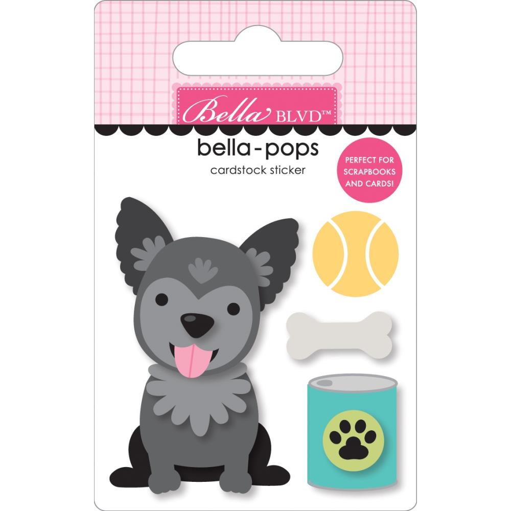 Bella Boulevard Baby Mio Dog Bella Pops Dimensional Sticker