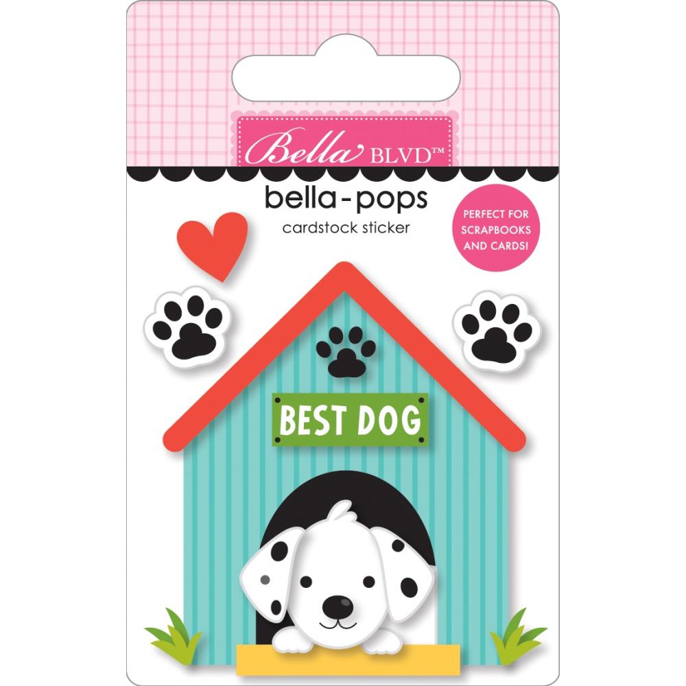 Bella Boulevard Best Dog Bella Pops Dimensional Sticker